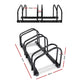 Weisshorn 3 Bike Stand Rack Bicycle Storage Floor Parking Holder Cycling Black – view 2
