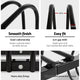 Weisshorn 3 Bike Stand Rack Bicycle Storage Floor Parking Holder Cycling Black – view 5