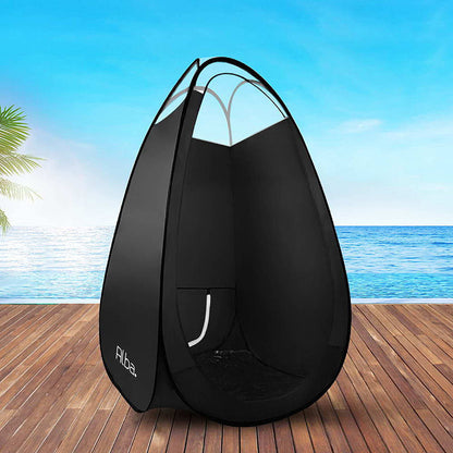 Portable Pop Up Tanning Tent - Black | Auzzi Store