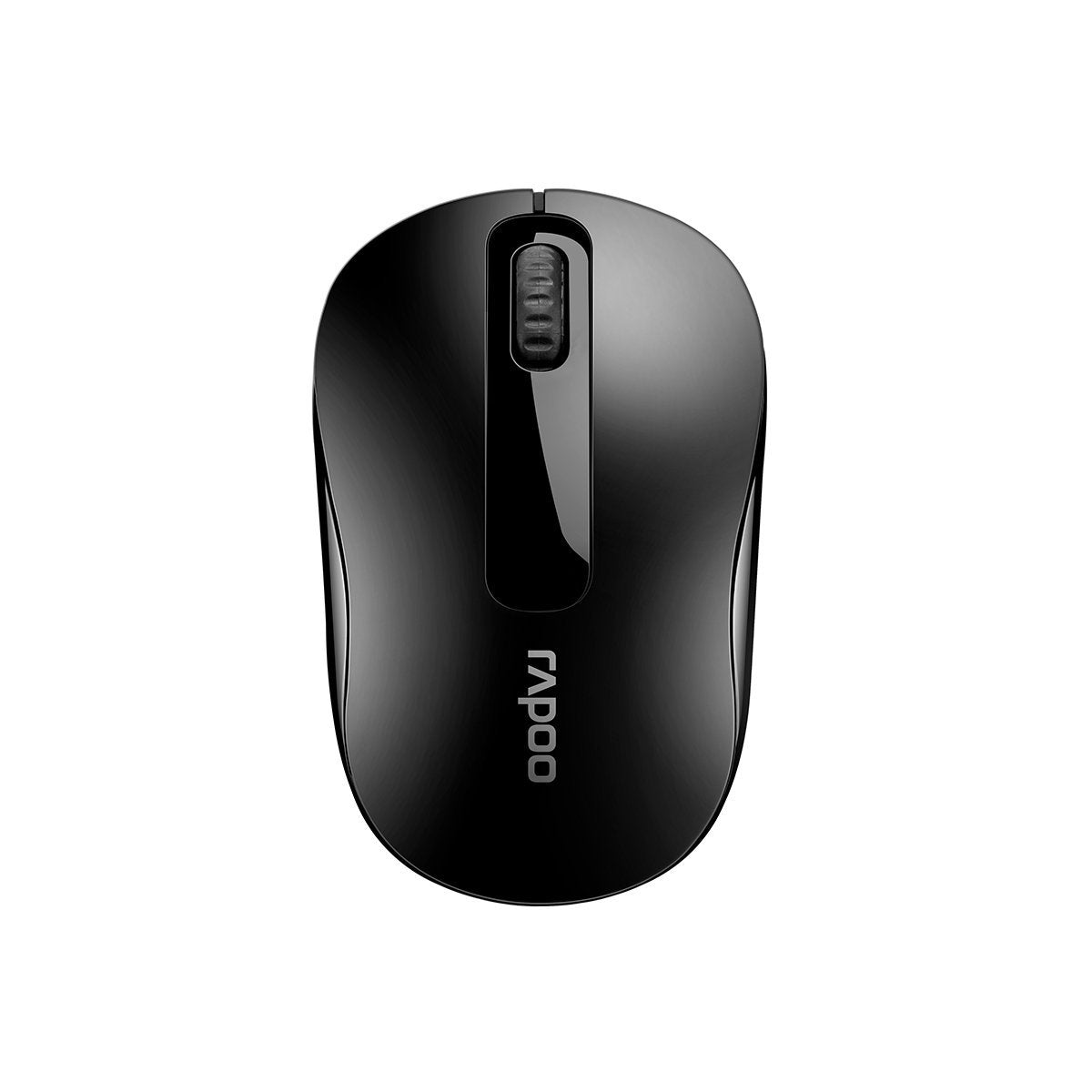 RAPOO M10 PLUS 2.4GHz Wireless Optical Mouse Black - 1000dpi 3Keys | Auzzi Store