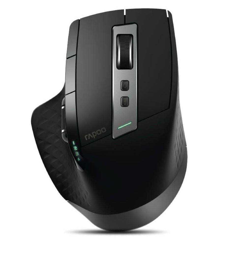 RAPOO MT750S Multi-Mode Bluetooth & 2.4G Wireless Mouse - Upto DPI 3200 Rechargeable Battery | Auzzi Store