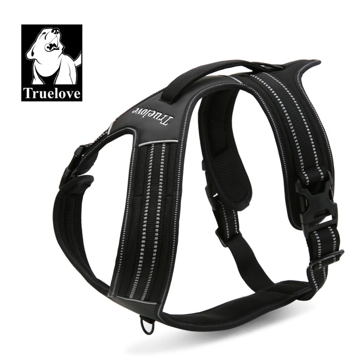 Reflective Heavy Duty Harness Black XS | Auzzi Store