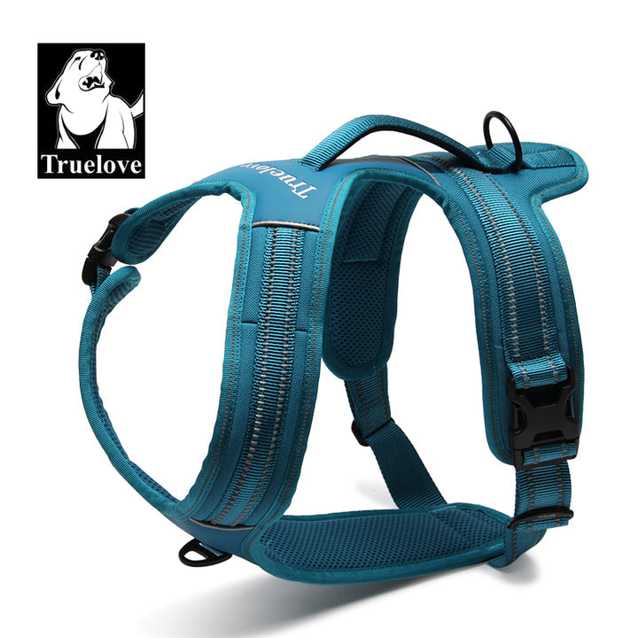 Reflective Heavy Duty Harness Blue L | Auzzi Store