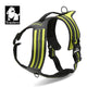Reflective Heavy Duty Harness Neon Yellow S | Auzzi Store