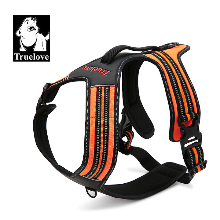 Reflective Heavy Duty Harness Orange L | Auzzi Store