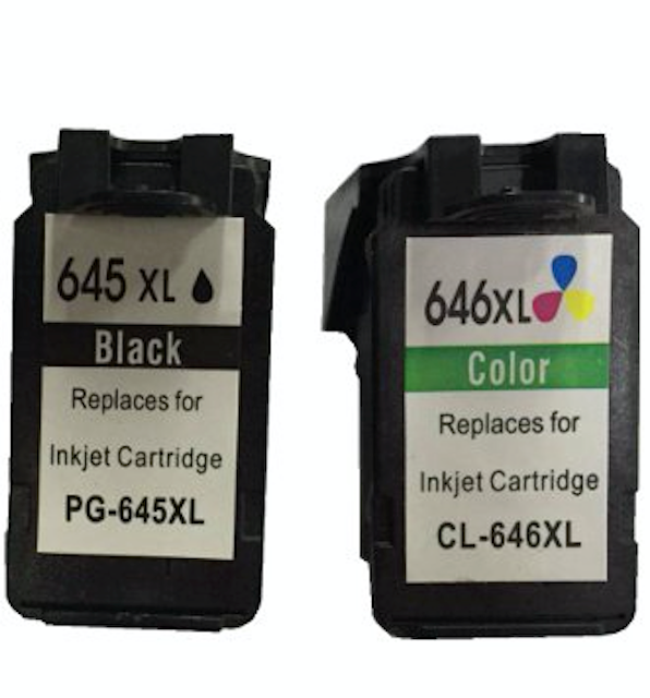 Remanufactured Value Pack 1 x PG645XL Black & 1 x CL646XL Colour *New Chip | Auzzi Store