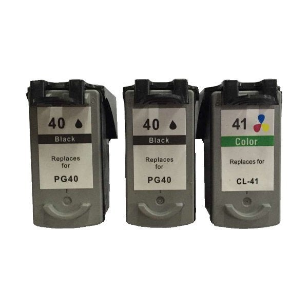 Remanufactured Value Pack 2 x PG40 Black & 1 x CL41 Colour | Auzzi Store