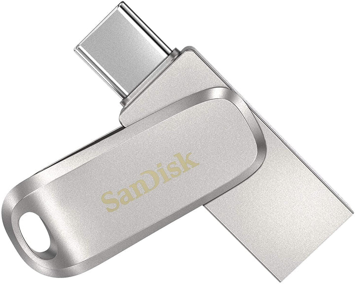 SANDISK 256G SDDDC4-256G-G46  Ultra Dual Drive Luxe USB3.1 Type-C (150MB) New | Auzzi Store