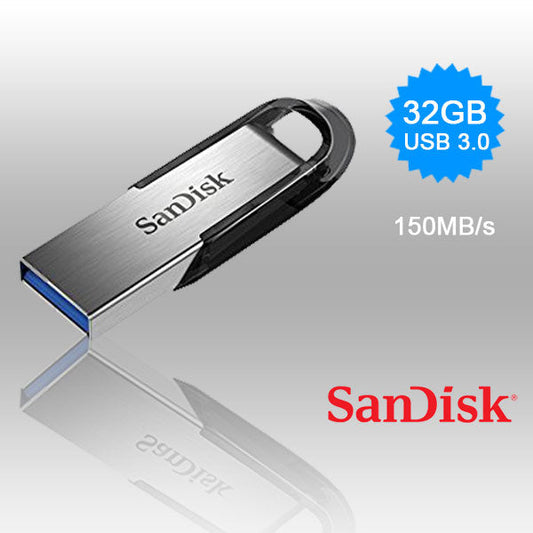 SANDISK 32GB CZ73 ULTRA FLAIR USB 3.0 FLASH DRIVE upto 150MB/s | Auzzi Store