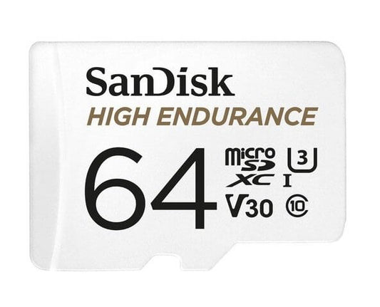 SANDISK 64GB High Endurance micro SDXC V30 u3 C10 UHS-1 100MB/s R 40MB/s W SD Adaptor Android Smartphone Action Camera Drones | Auzzi Store