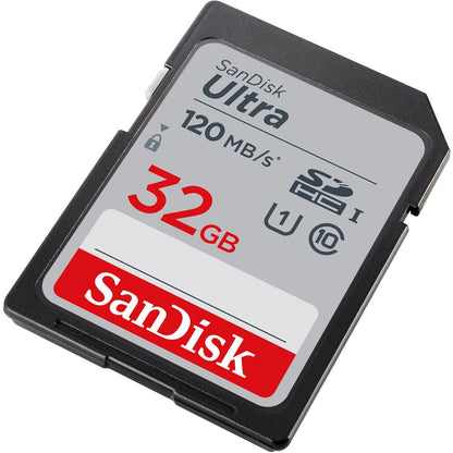 SANDISK SDSDUN4-032G-GN6IN  SDHC Ultra UHS-I Class 10 , U1, 120mb/s read &10mb/s write | Auzzi Store