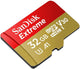 SANDISK SDSQXAF-032G-GN6MN 32GB MICRO SDHC EXTREME A1 V30, UHS-I/ U3, 100MB/s ,NO  SD ADAPTER | Auzzi Store