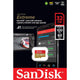 SANDISK SDSQXAF-032G-GN6MN 32GB MICRO SDHC EXTREME A1 V30, UHS-I/ U3, 100MB/s ,NO  SD ADAPTER | Auzzi Store
