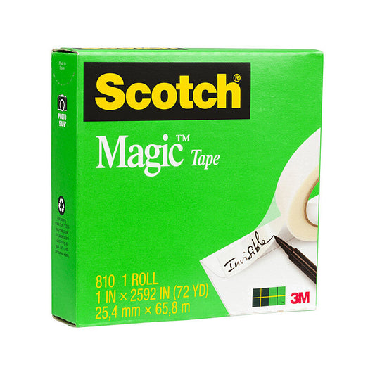 SCOTCH Magic Tape 810 25.4mm Box of d | Auzzi Store
