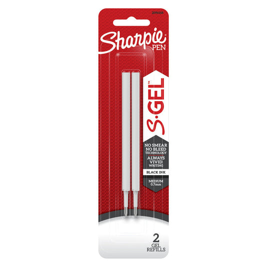 SHARPIE Gel Refill Black Pack2 Box of 6 | Auzzi Store