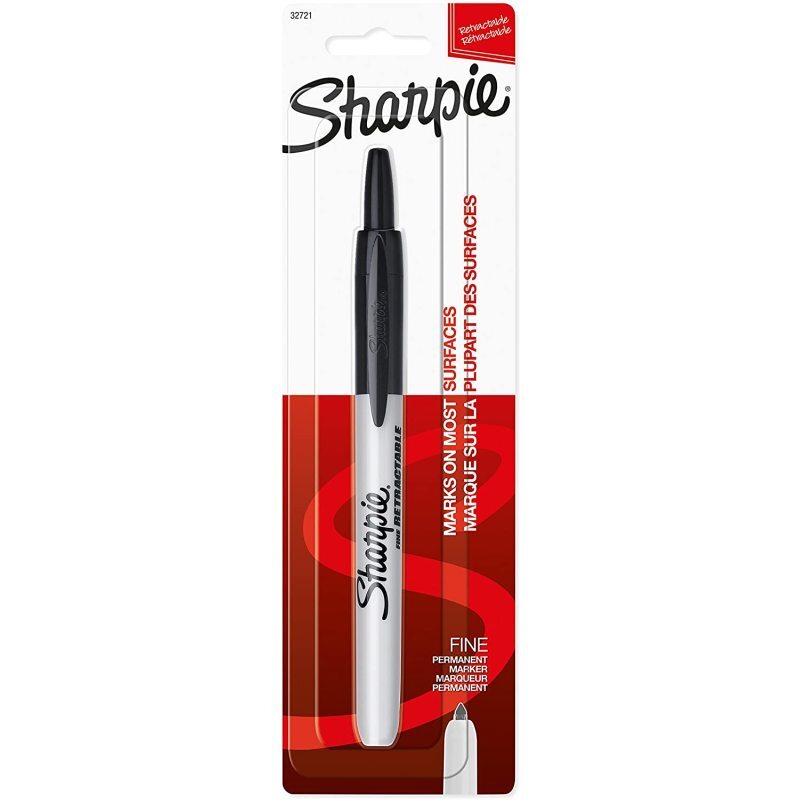 SHARPIE Perm Marker RT Blk Bx6 | Auzzi Store