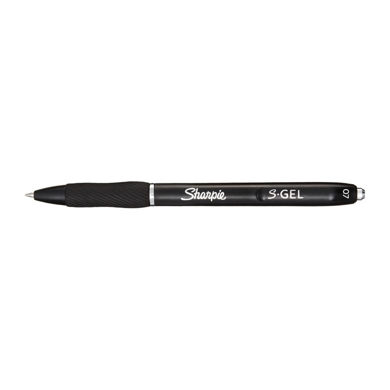 SHARPIE Retractable 0.7 Pen Black Box of 12 | Auzzi Store