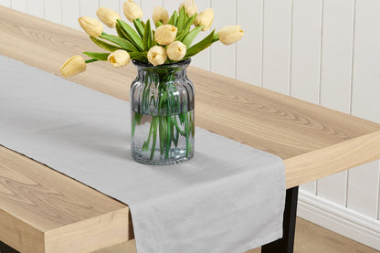 Shangri-La Belfast Classic Silver Table Runner - 35 x 180cm