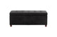 Shangri-La Storage Ottoman (Black)