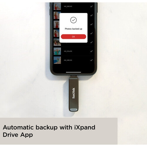 SanDisk 256GB iXpand Flash Drive Luxe (SDIX70N-256G) | Auzzi Store