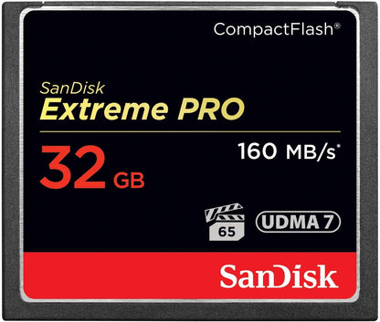 SanDisk Extreme Pro CFXP 32GB CompactFlash 160MB/s (SDCFXPS-032G) | Auzzi Store