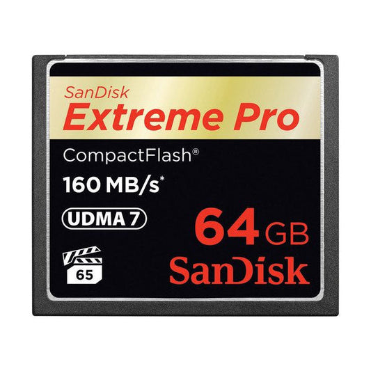 SanDisk Extreme Pro CFXP 64GB CompactFlash 160MB/s (SDCFXPS-064G) | Auzzi Store