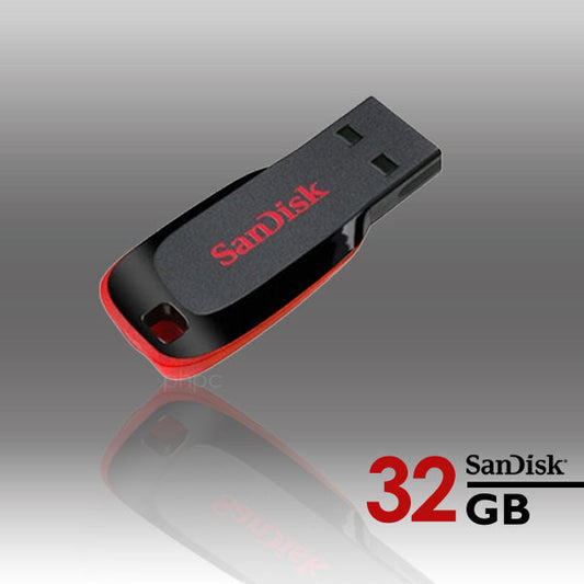 Sandisk Cruzer Blade CZ50 32GB USB Flash Drive | Auzzi Store