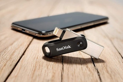 Sandisk Ixpand Flash Drive GO SDIX60N 128GB Black IOS USB 3.0  SDIX60N-128G-GN6NE | Auzzi Store