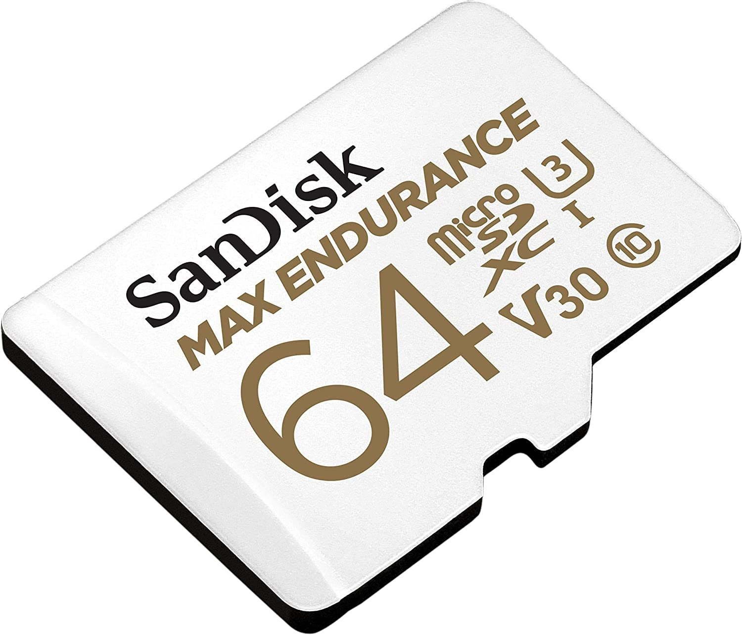 Sandisk Max Endurance Microsdxc Card SQQVR 64G (30 000 HRS) UHS-I C10 U3 V30 100MB/S R 40MB/S W SD Adaptor SDSQQVR-064G-GN6IA | Auzzi Store