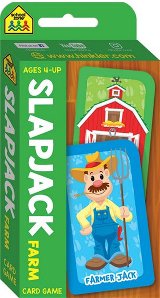 School Zone Slapjack Flash Card Game | Auzzi Store