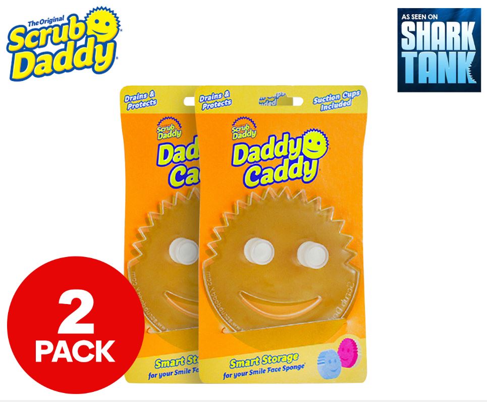 Scrub Daddy Sponge x 2 (Scrub Daddy Caddy) | Auzzi Store