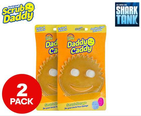 Scrub Daddy Sponge x 2 (Scrub Daddy Caddy) - Auzzistore