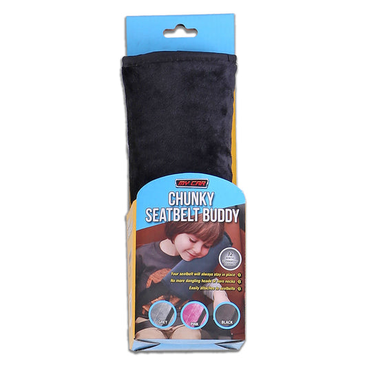 Seat Belt Buddy Comforters | Black | Auzzi Store