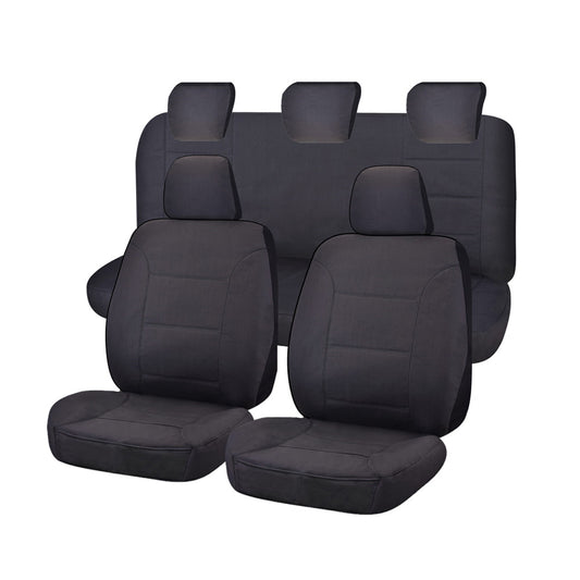 Seat Covers for FORD RANGER PX SERIES 10/2011 - 2015 DUAL CAB FRONT FR CHARCOAL ALL TERRAIN | Auzzi Store