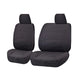 Seat Covers for FORD RANGER PX SERIES 10/2011 - 2016 SINGLE CAB CHASSIS FRONT BUCKET + _ BENCH CHARCOAL CHALLENGER | Auzzi Store