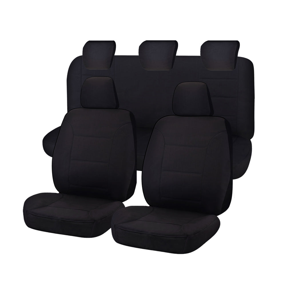 Seat Covers for FORD RANGER PXII SERIES 16/2015 - ON DUAL CAB FR BLACK CHALLENGER | Auzzi Store