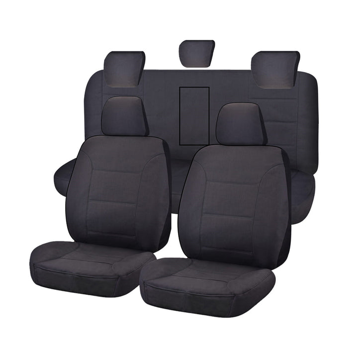 Seat Covers for HOLDEN COLORADO RG SERIES FR 06/2012 - ON DUAL FR CHARCOAL CHALLENGER | Auzzi Store