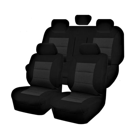 Seat Covers for Isuzu D-Max Crew Cab SX 07/2020 - On Premium Black | Auzzi Store