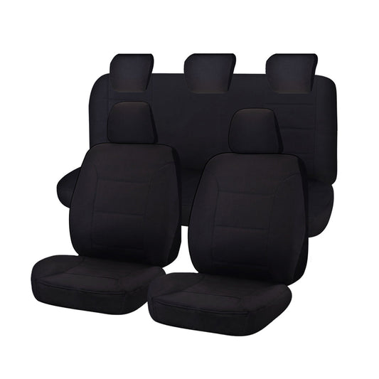 Seat Covers for MAZDA BT-50 B22P/Q-B32P/Q UP SERIES 10/2011 ? 08/2015 DUAL CAB FR BLACK CHALLENGER | Auzzi Store