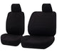 Seat Covers for MAZDA BT-50 B22P/Q-B32P/Q UP SERIES 10/2011 ? 2015 SINGLE CAB CHASSIS FRONT BUCKET + _ BENCH BLACK CHALLENGER | Auzzi Store
