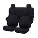 Seat Covers for NISSAN NAVARA D23 SERIES 3 NP300 11/2017 -11/ 2020 DUAL CAB FR BLACK CHALLENGER | Auzzi Store