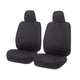 Seat Covers for TOYOTA LANDCRUISER 70 SERIES VDJ 05/2008 - ON SINGLE / DUAL CAB FRONT 2X BUCKETS CHARCOAL CHALLENGER | Auzzi Store