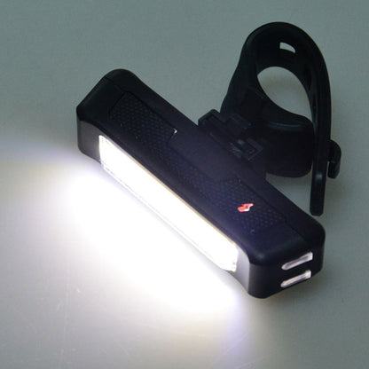 Set USB Rechargeable LED Bike Front Light headlight lamp Bar rear Tail Wide Beam | Auzzi Store