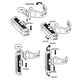 Set USB Rechargeable LED Bike Front Light headlight lamp Bar rear Tail Wide Beam | Auzzi Store