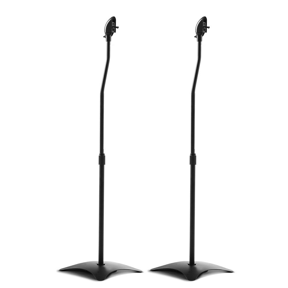 Set of 2 112CM Surround Sound Speaker Stand - Black | Auzzi Store