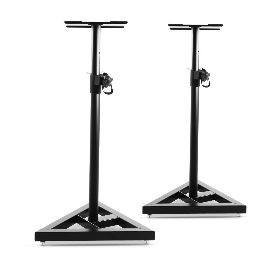 Set of 2 120CM Surround Sound Speaker Stand - Black | Auzzi Store