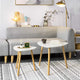 Set of 2 White Side Nesting Tables | Auzzi Store
