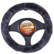 Sheepskin Steering Wheel Cover - Charcoal | Auzzi Store