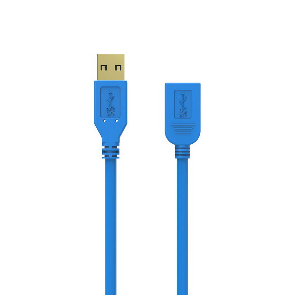 Simplcom CA312 1.2M 4FT USB 3.0 SuperSpeed Extension Cable Insulation Protected Gold Plated | Auzzi Store
