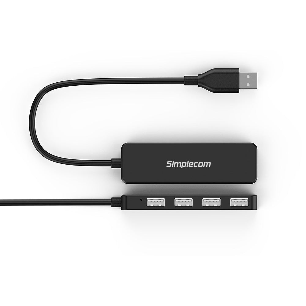 Simplecom CH241 Hi-Speed 4 Port Ultra Compact USB 2.0 Hub | Auzzi Store